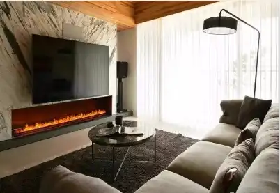 Built-In 3d Modern Electric Fireplace
