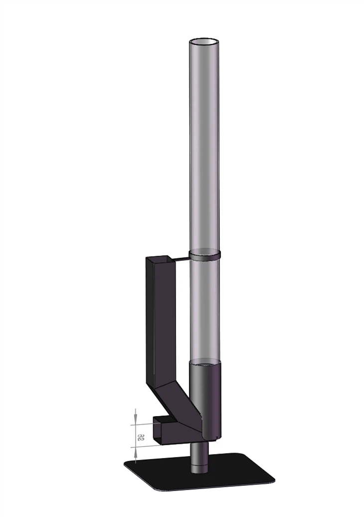 Outdoor Minimalist Rocket Heater Stove