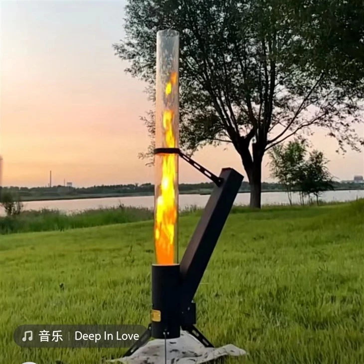 Бездымная печь для частиц