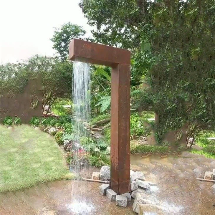 Corten Rain Curtain Wall