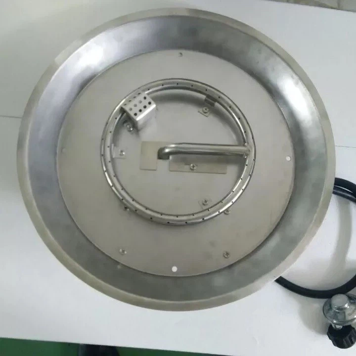 Gas Fire Pan With Fire Glass